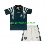 Njemačka Dres Retro Dječji Gostujući 1996 Kratkih Rukava Njemačka Dres Retro Dječji Gostujući 1996 Kratkih Rukava